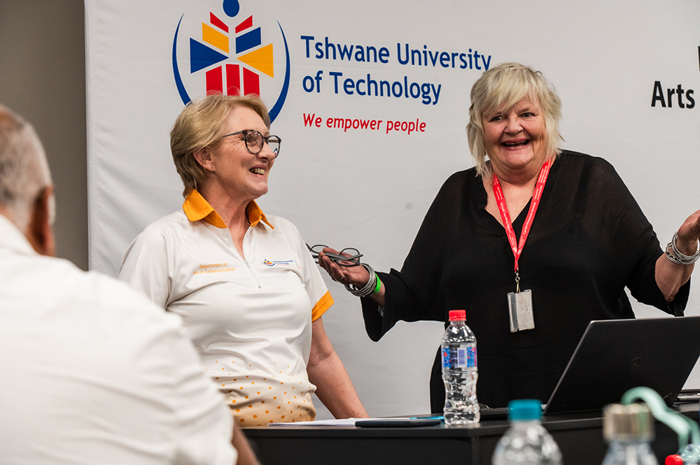Laura van der Merwe and Dr Phyllis Dannhauser